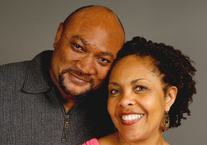 Photo of a man and woman smiling for a picture. Link to Life Stage Gift Planner Ages 45-65 Situations. Photo of a man and woman smiling for a picture. Link to Life Stage Gift Planner Ages 45-65 Situations.