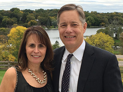 Terri DeGiusti Henneman and Mark Henneman. Link to their story